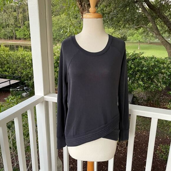 Athleta Serenity Crisscross Sweatshirt - Picture 1 of 6